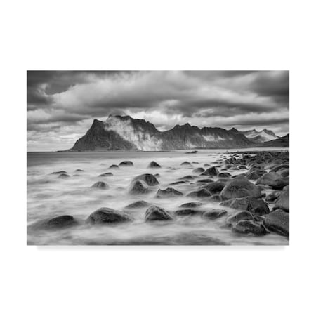 Michael Blanchette Photography 'Ghostly Rocks ' Canvas Art,16x24